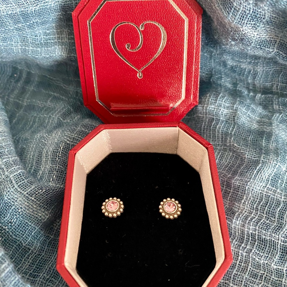 Brighton Pink Stud Earrings